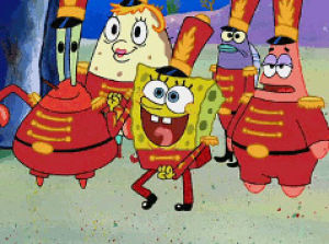 spongebob squarepants,idgaf,dancing