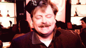 ron swanson,wish me luck,dance,happy,dancing,parks and recreation,nick offerman,my life