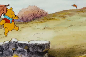 winnie the pooh,autumn,blustery,fall,leaves