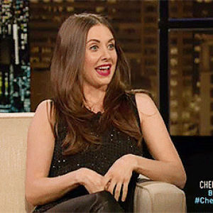 alison brie,chelsea lately,communitycastedit,abrieedit,ab interview,what a precious hand talker,see if you can spot them,lauraxxtennant,lollll this interview is out of control,hint shes smiling both times