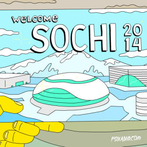 sochi,animation,lol,artists on tumblr,russia,foxadhd,putin,jeremy sengly,winter olympics