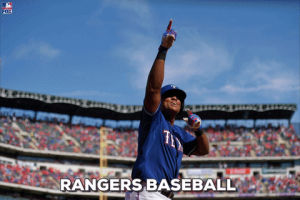 baseball,excited,mlb,yes,omg,major league baseball,rangers,texas rangers,opening day