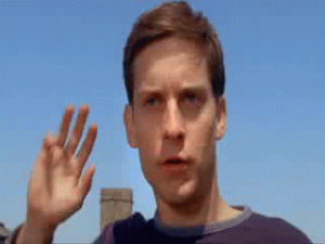 rock on,tobey maguire,hand