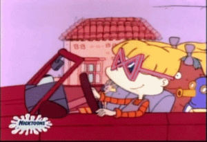 driving,angelica pickles,rugrats,car,angelica