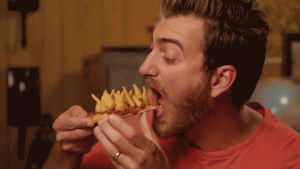 food,pizza,rhett and link,gmm,eating challenges