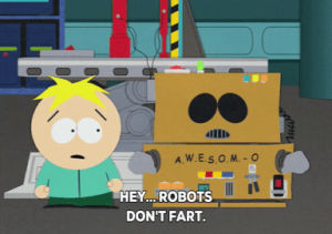 mad,robot,butters stotch,realizing
