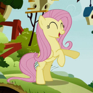 fluttershy,my little pony,happy,excited,flutter
