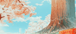 sakura,cherry blossom,yozakura quartet hana no uta,scenery,anime