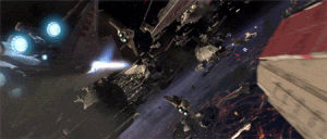 star wars,space,battle,laser,lasers,revenge of the sith