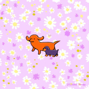 puppy,doxie,dachshund,mothers day,purple,happy mothers day,love,cute,baby,mom,family,sweet,pastel,mommy,more