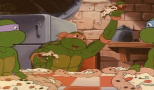 hungry,food,90s,80s,cartoons,pizza,teenage mutant ninja turtles