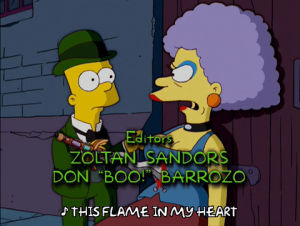bart simpson,episode 1,angry,family,season 16,discussion,costume,patty bouvier,16x01