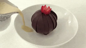 flower,chocolate,dessert