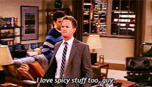 sushi,tv,how i met your mother,himym,barney stinson,lily aldrin,spicy,521,vivienne westwood