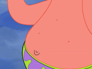 house fancy,spongebob squarepants,season 6,stomach,belly,episode 1