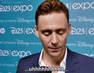 tom hiddleston,maybe,i made this,d23,i think im done fing things from this video,set hiddles