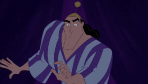 omg,the emperors new groove,disney,shocked,monday,gross,kronk,blech