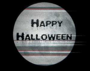 halloween,glitch,moon,happy halloween,flash warning