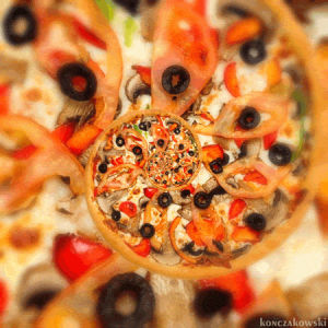 hypnotic,spiral,endless,food,loop,pizza,shrooms,mushroom,shroom