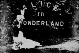 alice in wonderland,black and white,horror,bampw