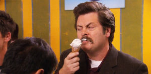parks and recreation,ron swanson,nick offerman,k,o,parks and rec season 5