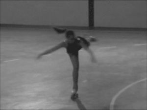 roller,roller skating,skating,black and white,girl,black,white,skate,figure,twirl,roller girl,roller girls,piroutte,pirueta