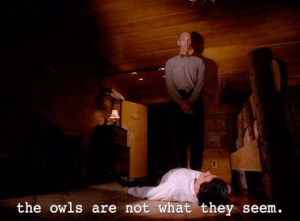 showtime,season 2,episode 1,twin peaks,owl,owls
