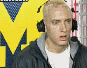 confusion,eminem,wisdom,confused,shock,reactiongifs,teeth,not sure what to do