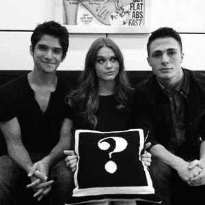 tyler posey,holland roden,kiss,colton haynes
