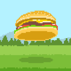 8bit,burger,animation,pixels,loop,pixel art,dennys,justin gammon,gallop,16 bit,justin gammon