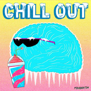 chill out,animation,lol,illustration,summer,artists on tumblr,foxadhd,slurpee
