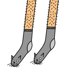 hairy legs,legs,socks,cat,illustration,artists on tumblr,kittens