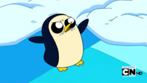 penguin,angry,adventure time