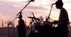 music,music video,singing,band,sing,drums,drummer,silhouette