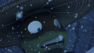 surprise,michelangelo,snow,tmnt,samurai,teenage mutant ninja turtles,mikey