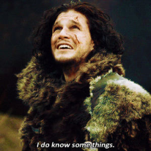 game of thrones,tv,got,you know nothing jon snow