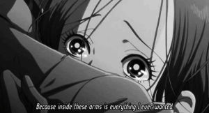 sick,love,anime,black and white,sad,text,hate