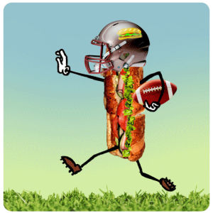 football,sandwich,touchdown,pizza,superbowl,hoagie