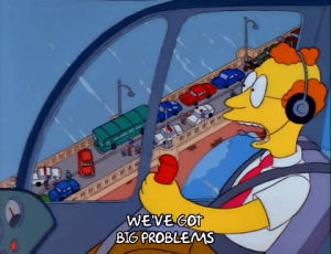 problems,season 3,episode 15,traffic,reporter,helicopter,3x15