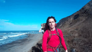 hiking,backpacking,beach