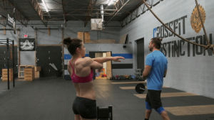 fail,oops,fall,trip,crossfit,crossfit games,warmup,julie foucher,trip and fall