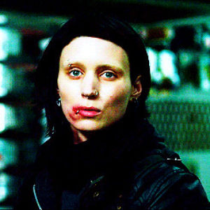 rooney mara,the girl with the dragon tattoo,film,david fincher,ooh girl jealous of those cheekbones