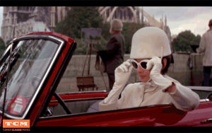 audrey hepburn,sunglasses,eye roll,tcm,turner classic movies,how to steal a million