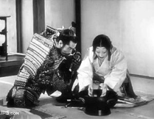 toshiro mifune,throne of blood,film,black and white,50s,isuzu yamada