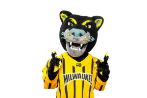excited,yes,you,pointing,mascot,fingers,panther,milwaukee,pounce,uwm,uwmilwaukee,pointing fingers,i pick you,chadboseman,this took forever to upload