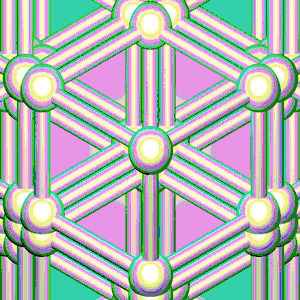 atom,structure,hexagon,atomic,loop,infinite,cinema 4d,array,lattice