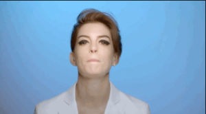 brie larson,happy,flirt,seductive,smile,music video,kristen stewart,song,anne hathaway,jenny lewis,just one of the guys