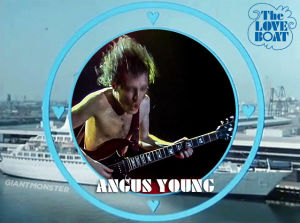 acdc,angus young,rock,metal,guitar,credits,rock and roll,love boat,best episode ever,giant monster