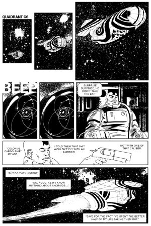 space,comic,sci fi,frontier,webcomic,youre dead in this town,december2013,colby