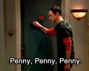 Sheldon cooper penny la teoria del big bang GIF - Find on GIFER